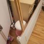 Free white wooden kingsize headboard, Celbridge Image 2