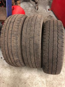 2 x van tyres