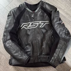 RST TracTech Evo 4 Leather Motorcycle Jacket - Size UK 46 / XL