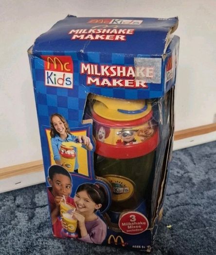 Vintage Mcdonalds  Mckids Triple Thick Milkshake Maker - 2003 New In Box