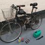 Adult men's bicycle with free 50cc motor included Image 2