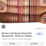 Huda beauty rose gold remastered palette Image 5