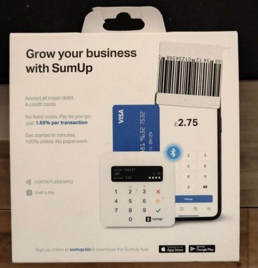 BRAND NEW (BARGAIN): SumUp Air Card Reader (Still on the Original Box) - Collection D13