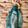 Disney Store large Princess Elsa 18" plush doll Frozen Image 6