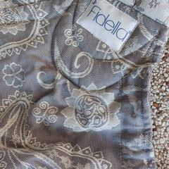 fidella baby carrier persian paisley smoke