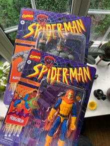 Marvel legends spider man retro wave