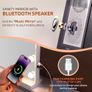 Vanity Mirror Hollywood Mirror with Lights 18 LED With USB Charging Port Bluetooth Speaker 80x58 Image 5