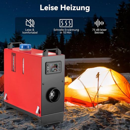 All in One Diesel Heater 5kw, 8kw. LCD.