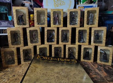 Lord of The Rings ! Collector's Models ! 18 Figures with Magazines ! LOTR !