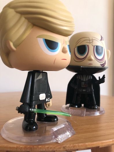 Funko Vynl: Star Wars - Darth Vader & Luke Skywalker 2 Pack