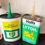 Job lot of 4 Vintage Oil Cans Image 3