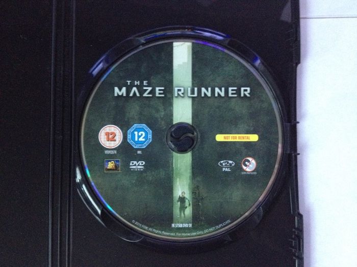 The Maze Runner [2014] Dylan O'Brien & Kaya Scodelario [Movie DVD]