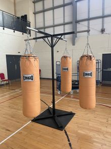 boxing bag stands