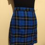Blue Check Skirt, New With Tags Image 5