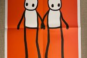 Art Print - Stik Hackney Today 5x Posters + 1x Newspaper 2020 Original Full Set Of 5 Colours
