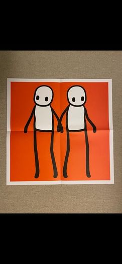 Art Print - Stik Hackney Today 5x Posters + 1x Newspaper 2020 Original Full Set Of 5 Colours