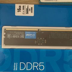 Crucial 16GB DDR5 5600MHz CL46 x1 unit