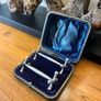 Antique Silver Plated Knife Rests Image 2