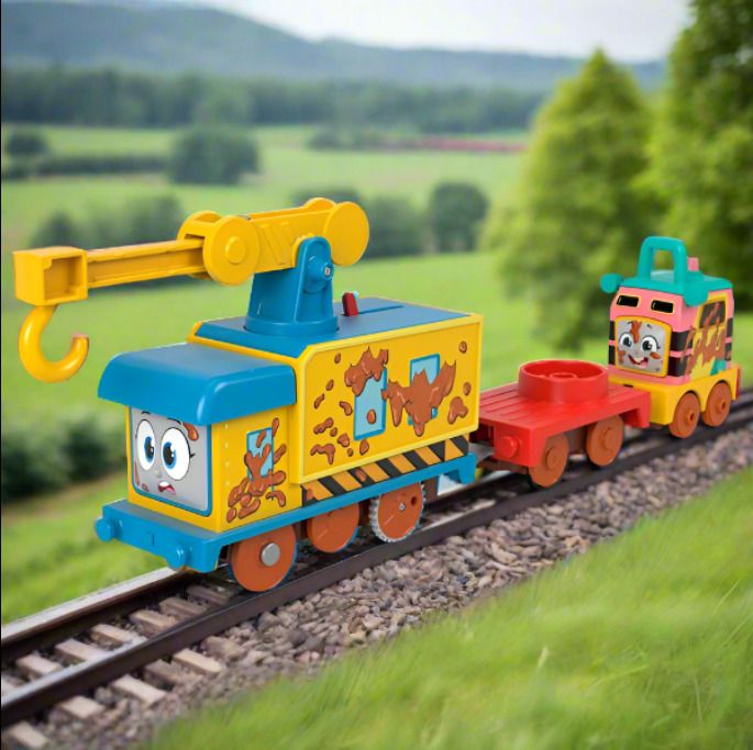 BRAND NEW Thomas & Friends Muddy Fix 'em Up Friends Motorised Engine