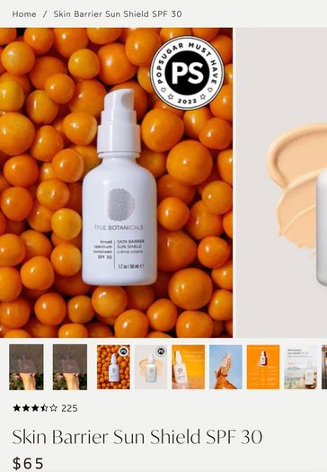 TRUE BOTANICALS Skin Barrier Sun Shield SPF 30 AND vitamin c booster brand new