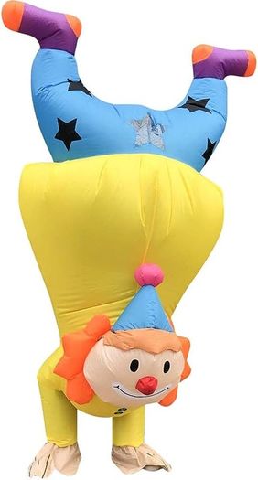 Inflatable Clown Costume Funny Costume Halloween Costume for Adult/Halloween/Christmas Party (FREE SHIPPING)