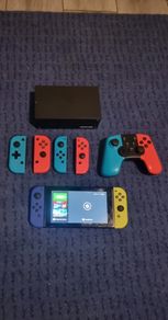 nintendo switch + accessories