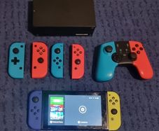 nintendo switch + accessories