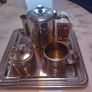 Art Deco tea set in style of designer Luc Lanel, lovely condition, D18 post 8e Image 2