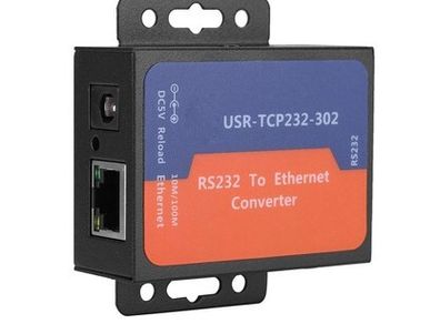 USR-TCP232-302 Tiny Size Serial RS232 to Ethernet TCP IP Server Module Ethernet Converter Support DHCP/DNS