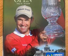 Very Rare 2008 The Irish Open Programme - Adare Manor Hotel & Golf Resort, Limerick