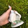 Mid-Century USSR Porcelain Sculpture Two Geese by Dmitry Gorlov Verbilki Export Mark DFZ Image 7