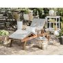 New Toscana Garden Sun Lounger Cushion Image 3