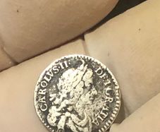 1679 Silver 2 pence Maundy Charles II