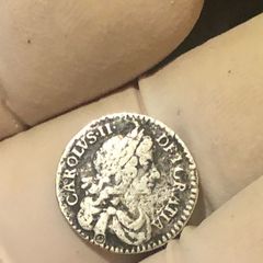 1679 Silver 2 pence Maundy Charles II
