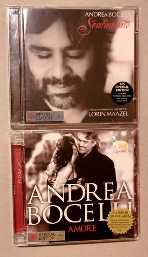 CD Andrea Bocelli, VG condition.