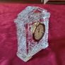 Original And Authentic Waterford Crystal Footed Mantle Clock Made In Ireland Image 7