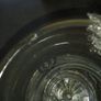 Killarney crystal candle holder is small slight chip on top of it 23 x 12 cm. Image 2