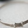 Vintage 925 Sterling Silver bangle with charm Image 10