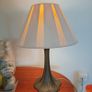 Antique Solid Bronze Table Lamp Image 9
