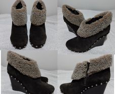 Nicki Nyc, Designer Ankle Boots, NEW