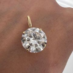 5.03ct (5.03 carat) Diamond Pendant