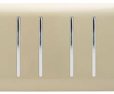 4 button lightswitch - Gold