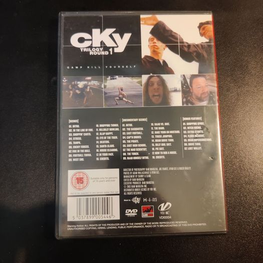 CKY Trilogy Round 1 DVD