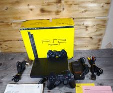 playstation 2 slim scph-70003 in original box with manuals