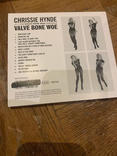 Chrissie Hynde With The Valve Bone Woe Ensemble - Valve Bone Woe