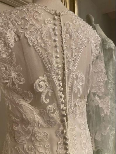 Ivory wedding Dress , Size  16