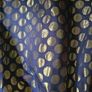 Maxi long skirt navy and gold Closet London Skirt vintage style Size 12 Image 2