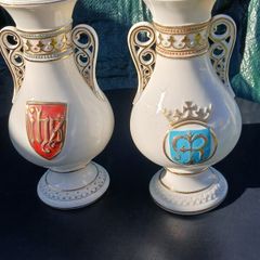 Very Rare Vintage Altar Vases