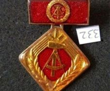 East German, Ddr, Medal /badge, Military Medal, Nva, Stasi ,,,(332)