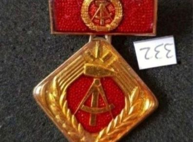 East German, Ddr, Medal /badge, Military Medal, Nva, Stasi ,,,(332)